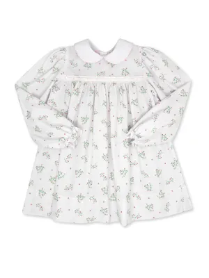 1956 Ribbon Dress Long Sleeve - Love You Bunches
