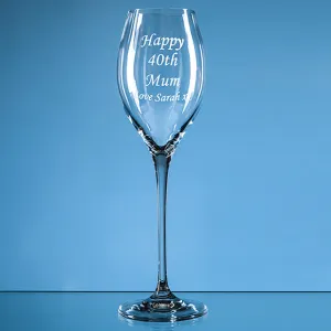 280ml Infinity Prosecco Glass, blue card box