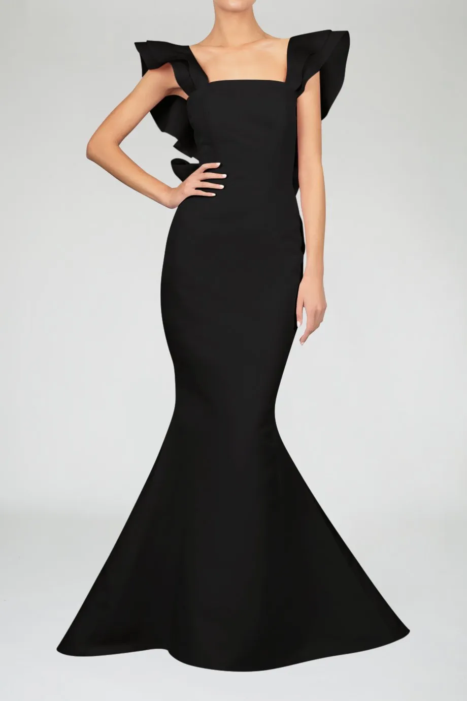 Amélie Silk Faille Mermaid Gown