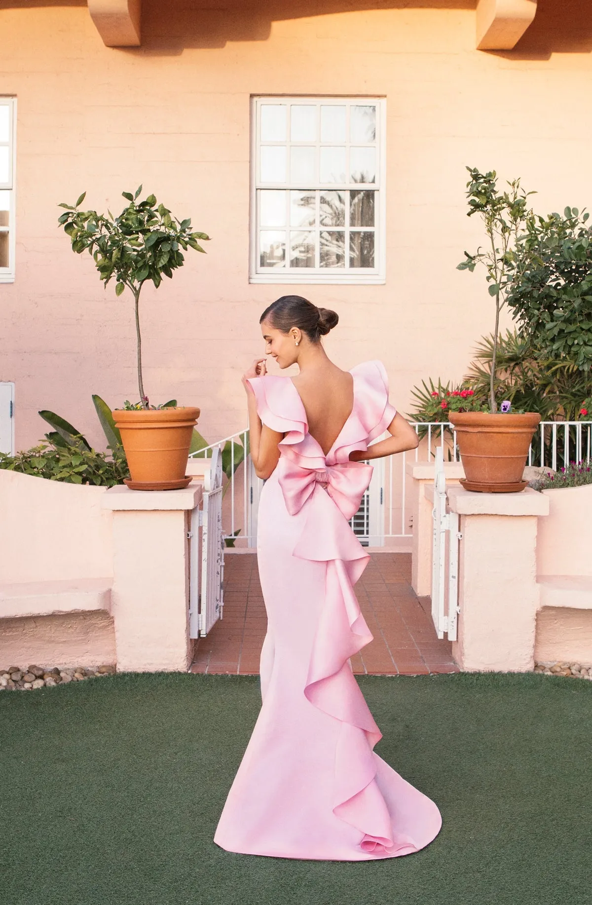 Amélie Silk Faille Mermaid Gown