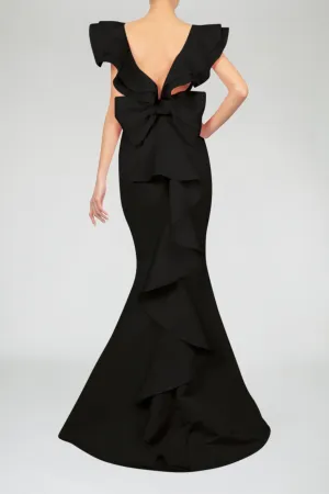 Amélie Silk Faille Mermaid Gown
