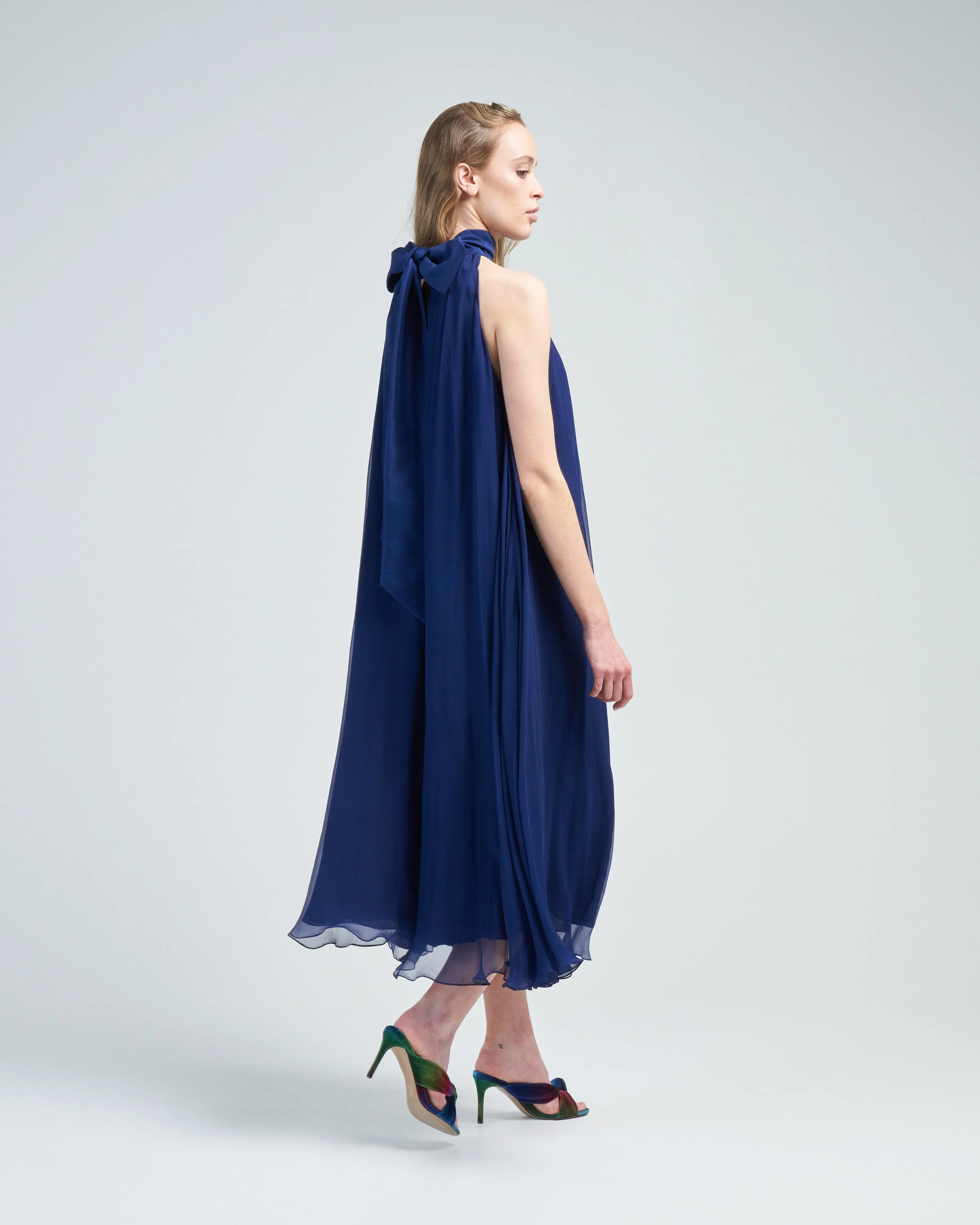 atwood chiffon midi dress