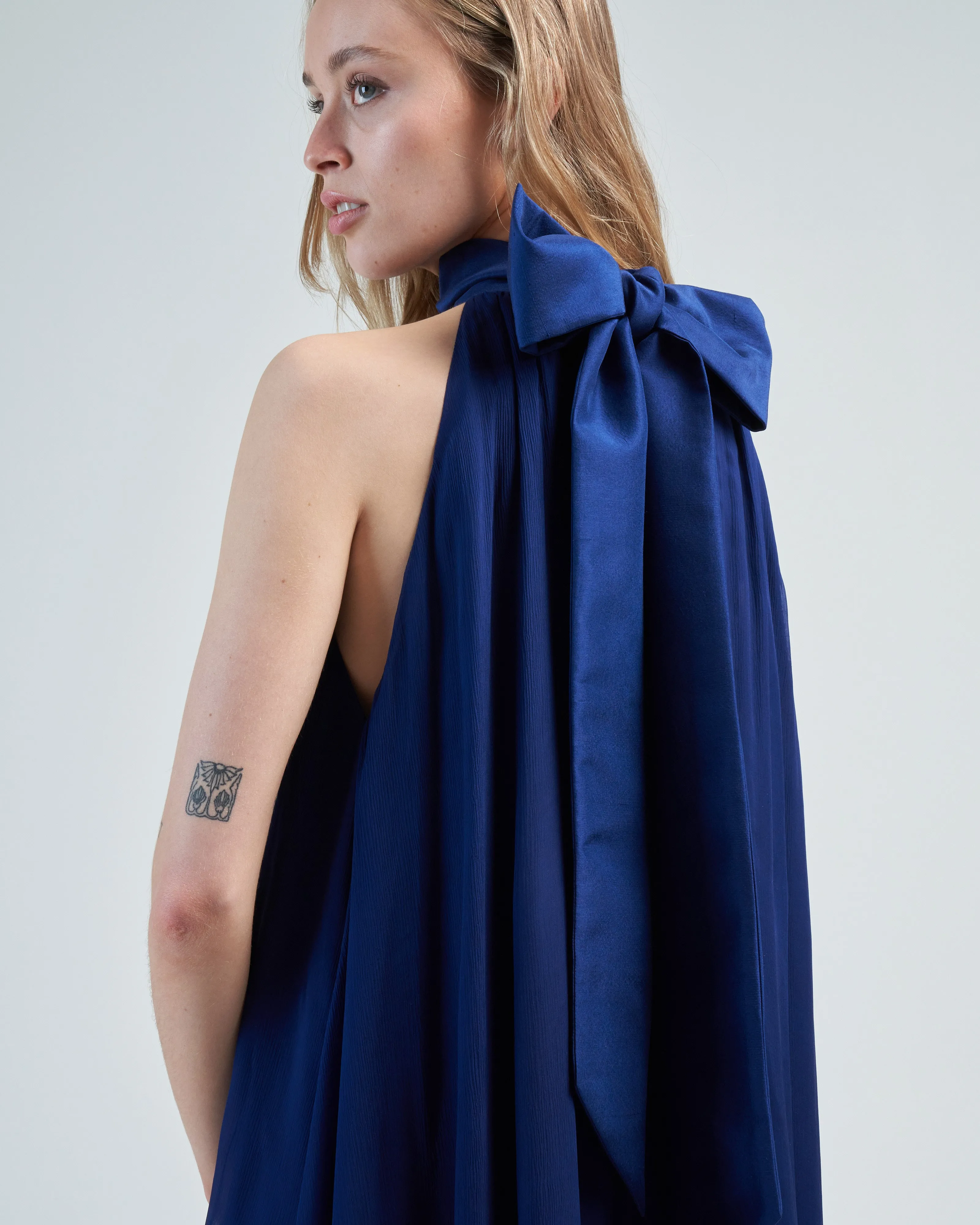 atwood chiffon midi dress