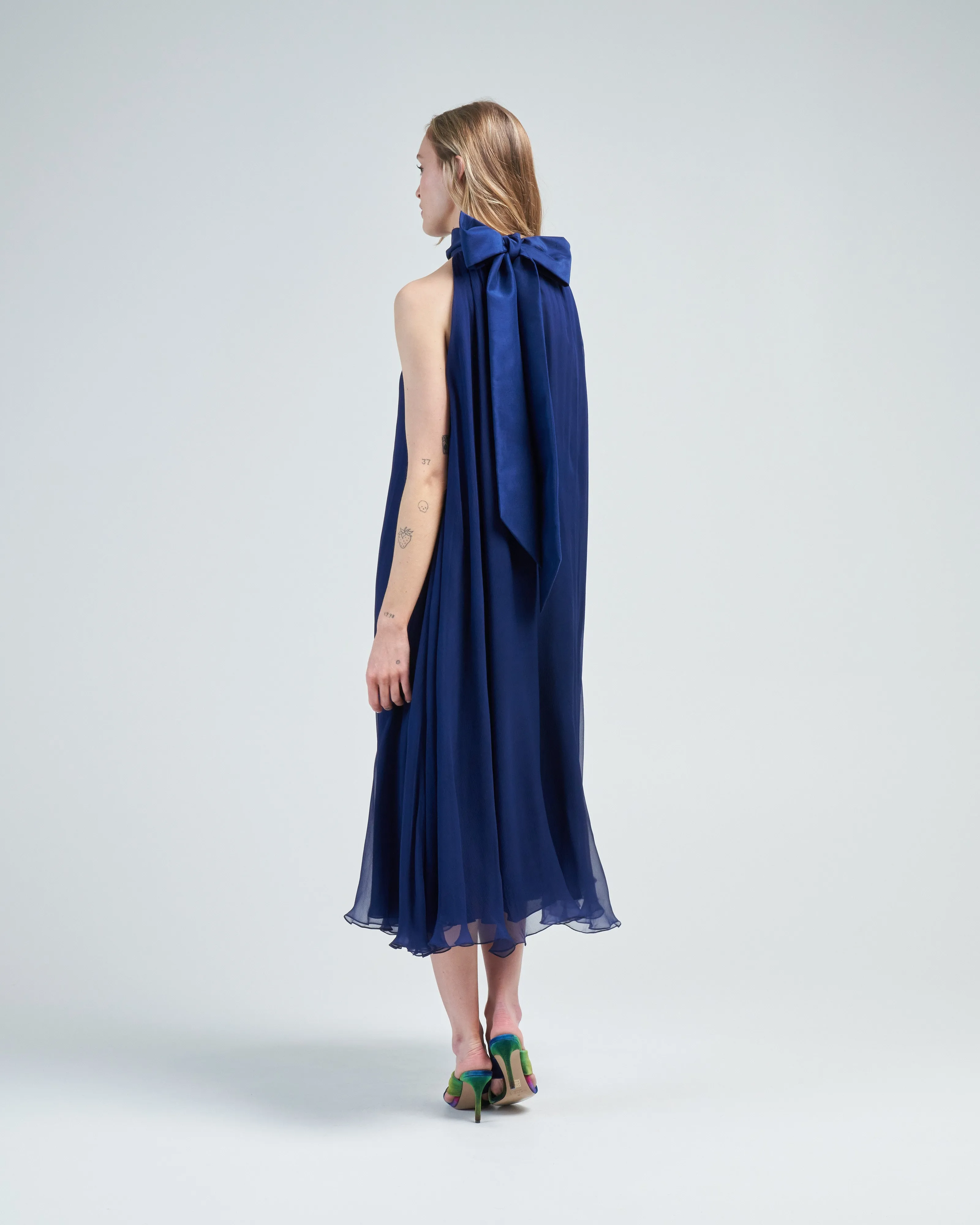 atwood chiffon midi dress