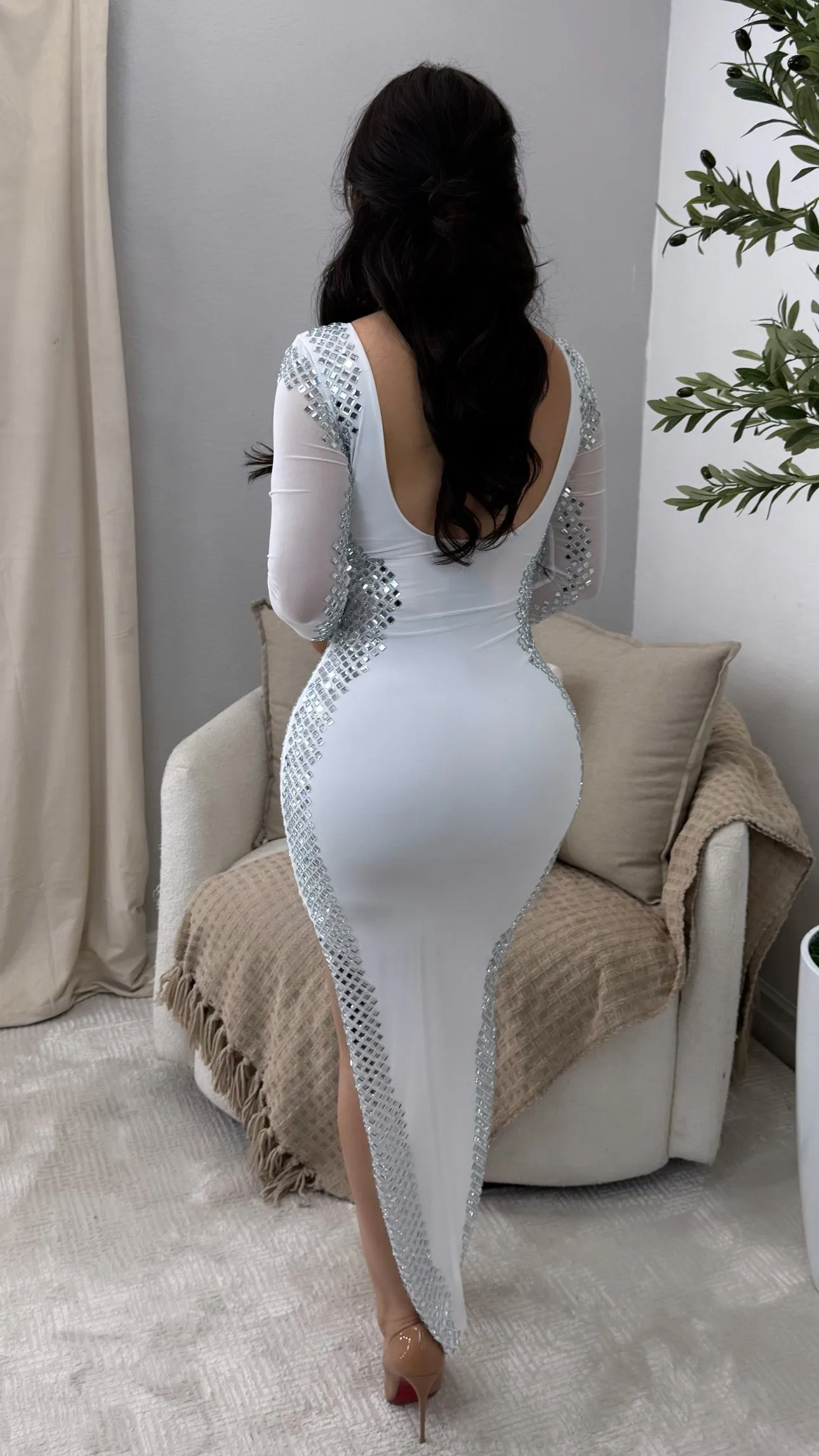 AVA IVORY DRESS