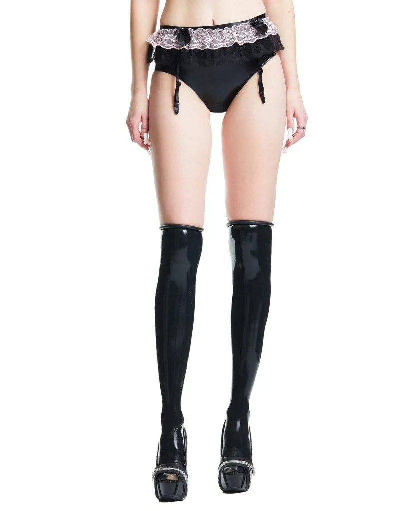 Barbies Little Latex Thigh High