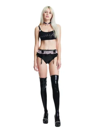 Barbies Little Latex Thigh High