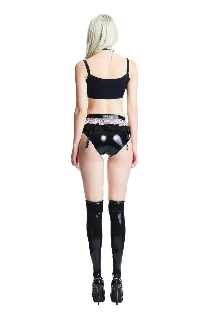 Barbies Little Latex Thigh High