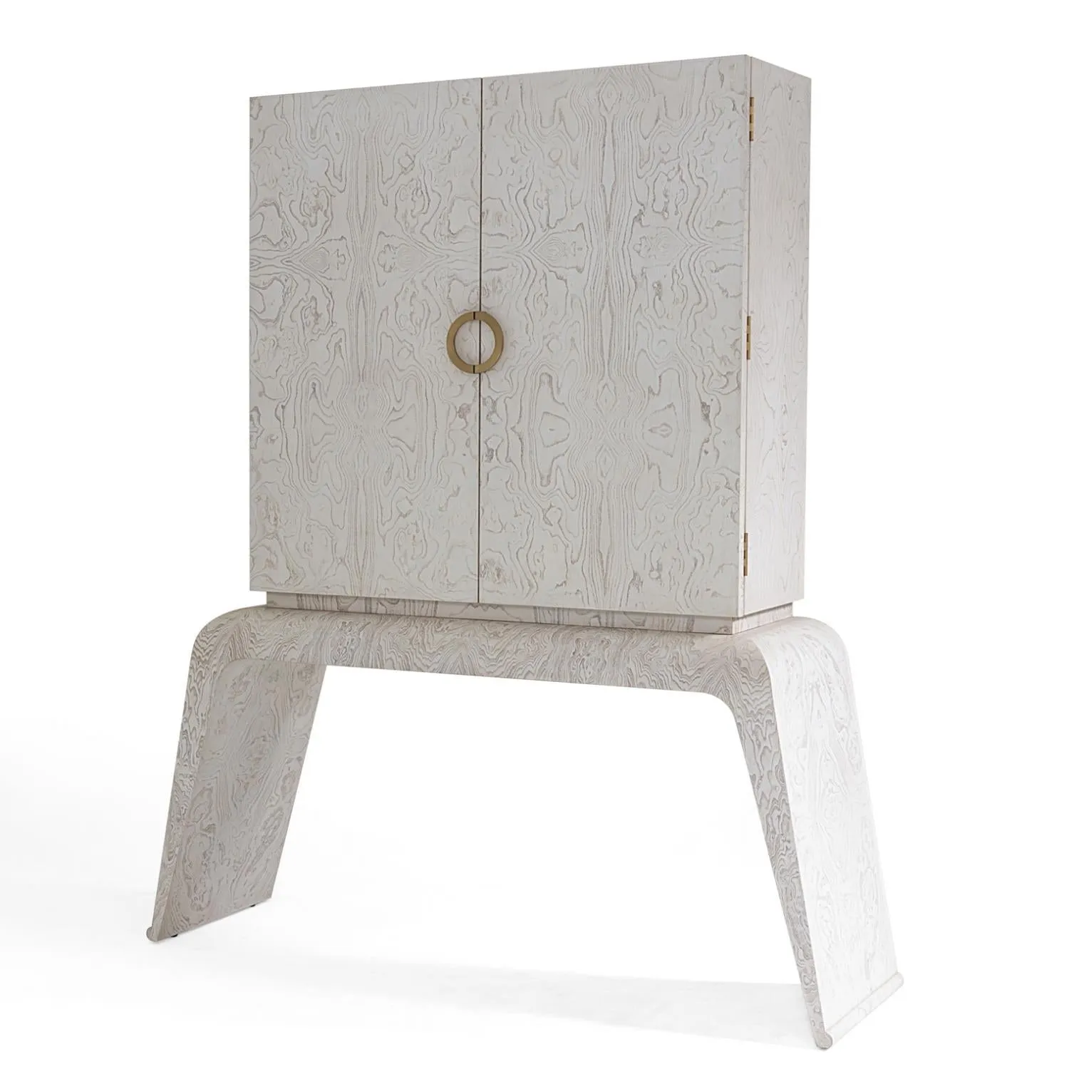 Baxter Bar Cabinet - White