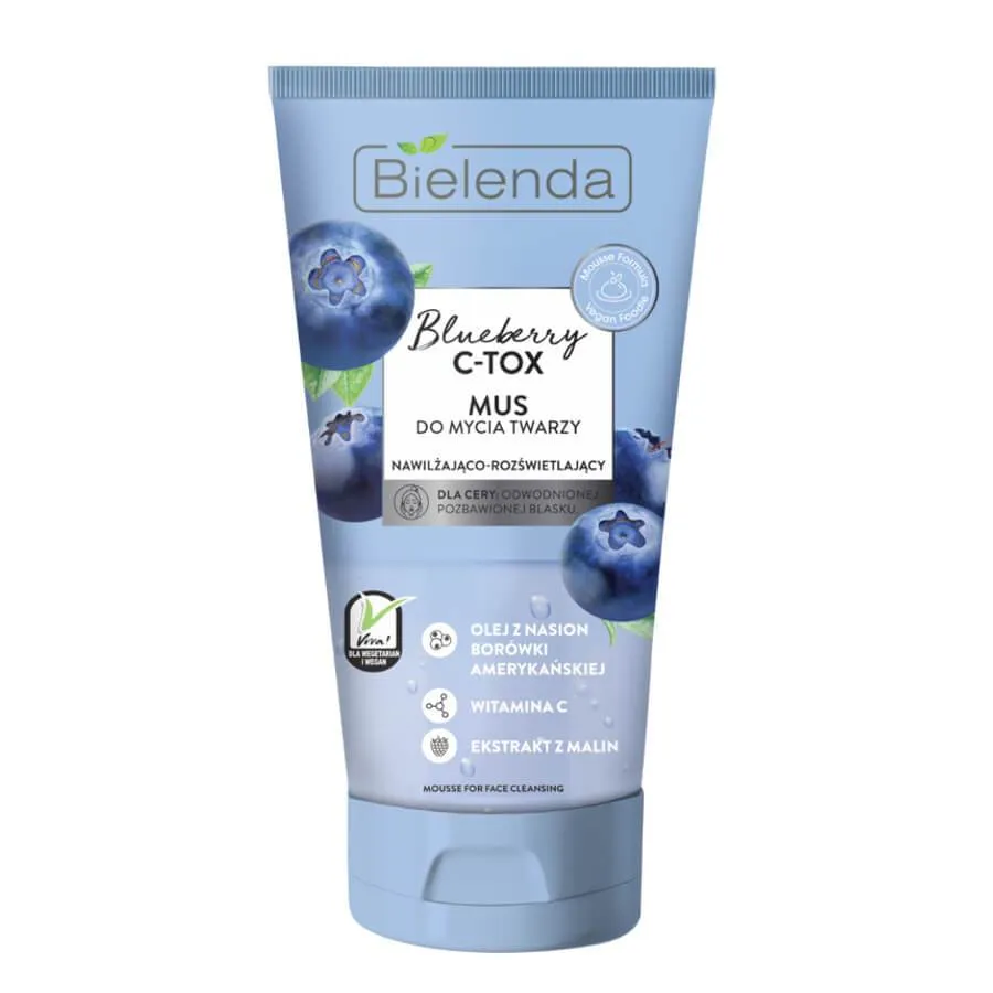 Bielenda Blueberry C-Tox Cleansing Mousse