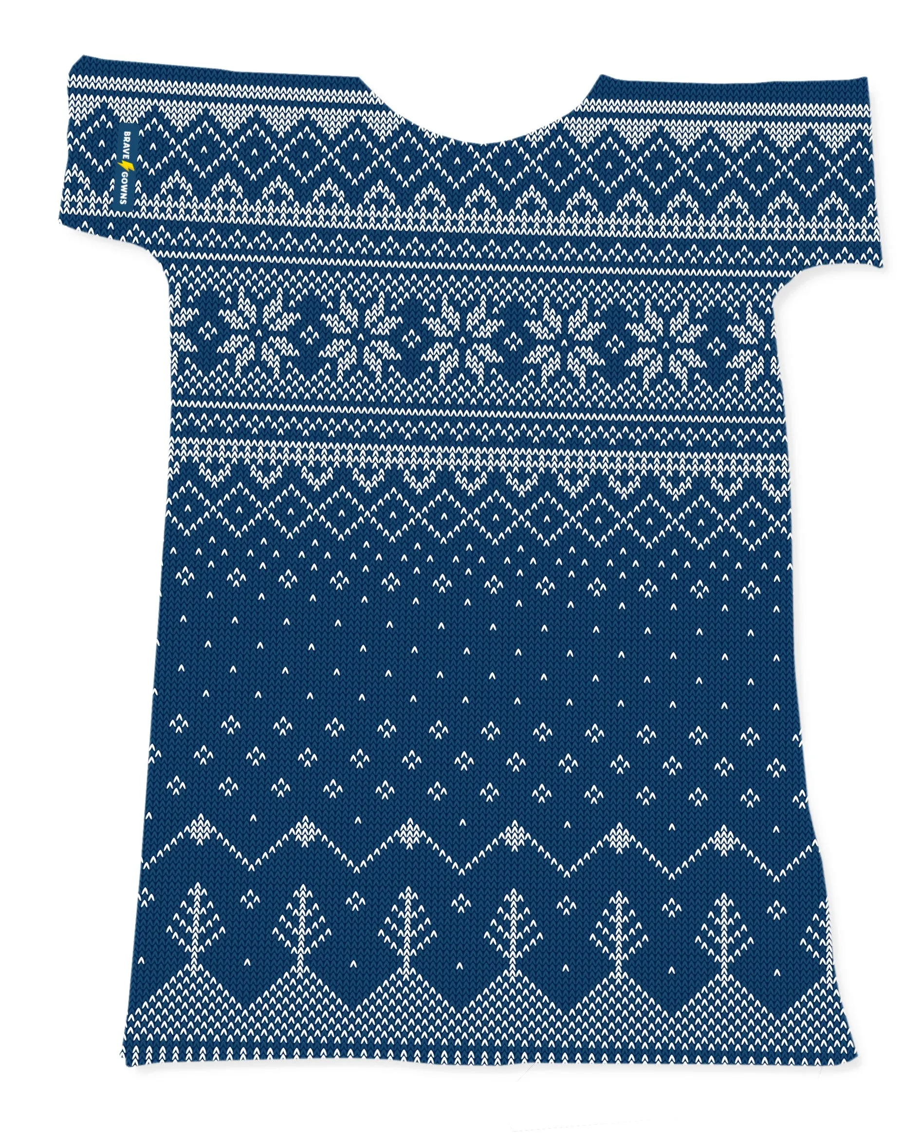 BLUE FAIRISLE SWEATER