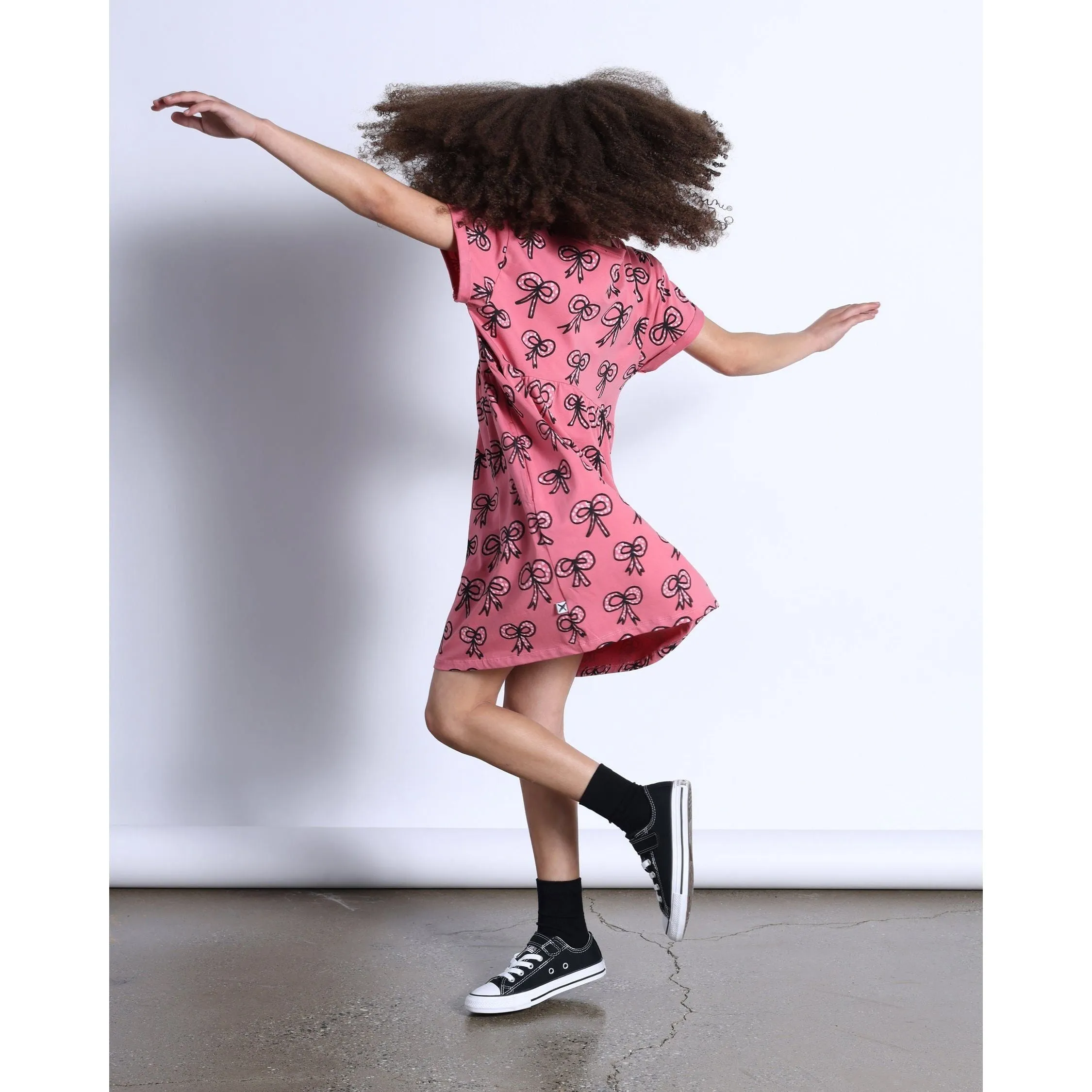 Bows Dress- Rose