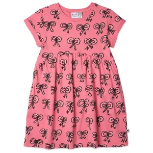 Bows Dress- Rose
