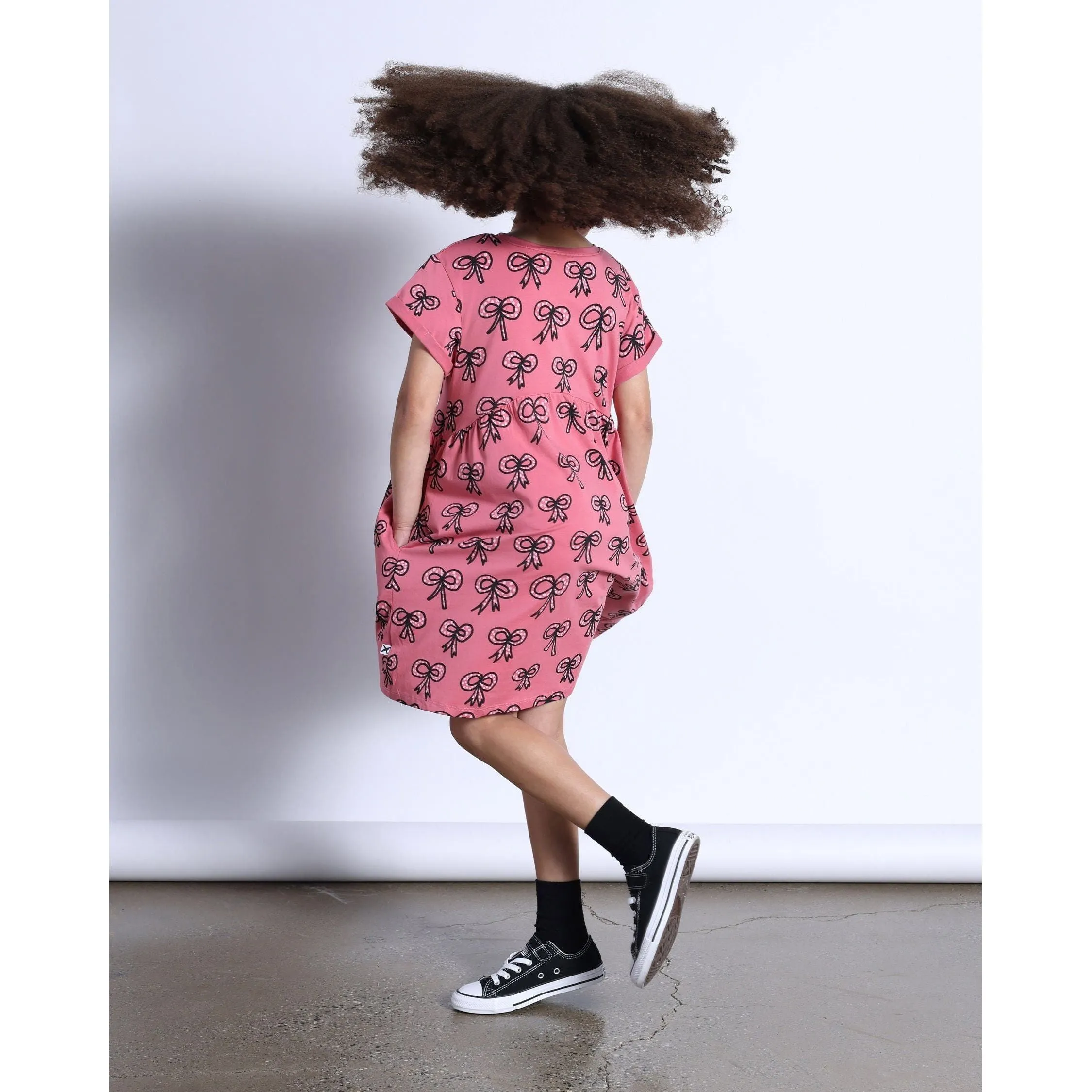 Bows Dress- Rose