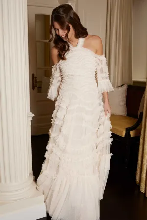 Bronte Off-Shoulder Gown
