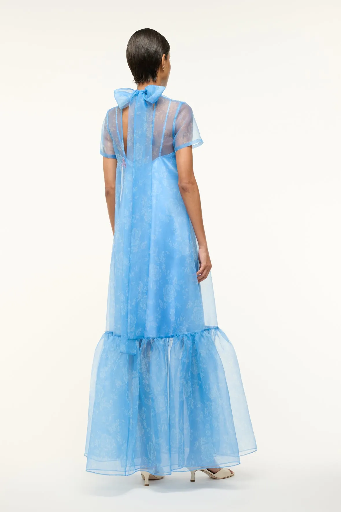 Calluna Dress Blue Rose - NI