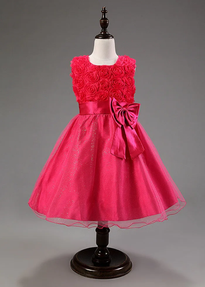 Charming Organza Flower Girl Dresses With Bowknot