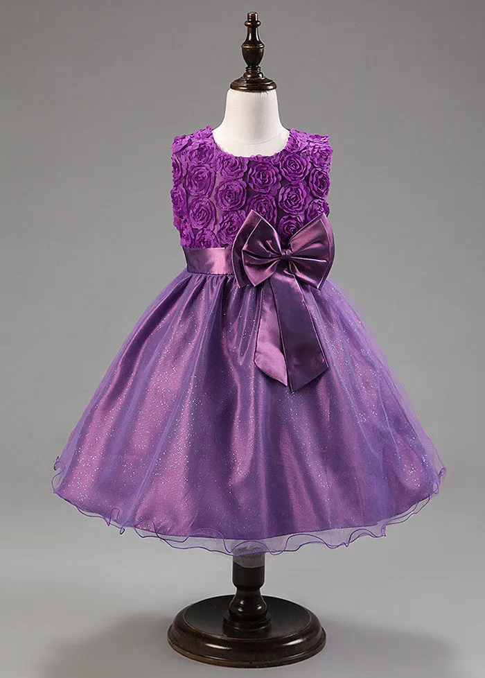 Charming Organza Flower Girl Dresses With Bowknot