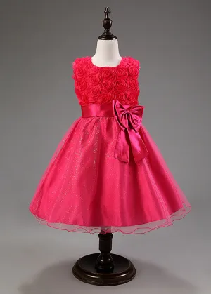 Charming Organza Flower Girl Dresses With Bowknot