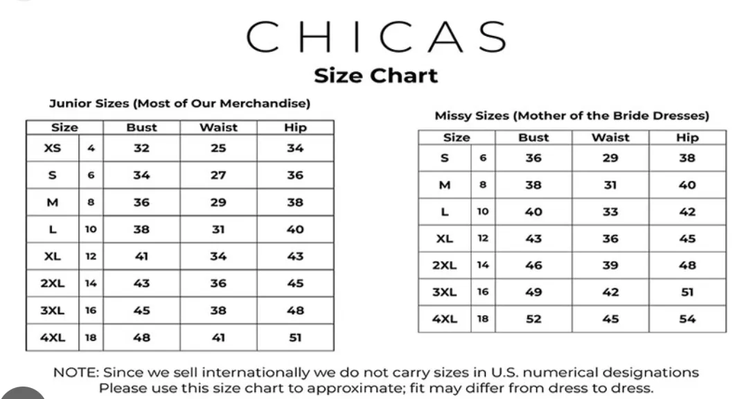 Chicas Evening Gown LM8019