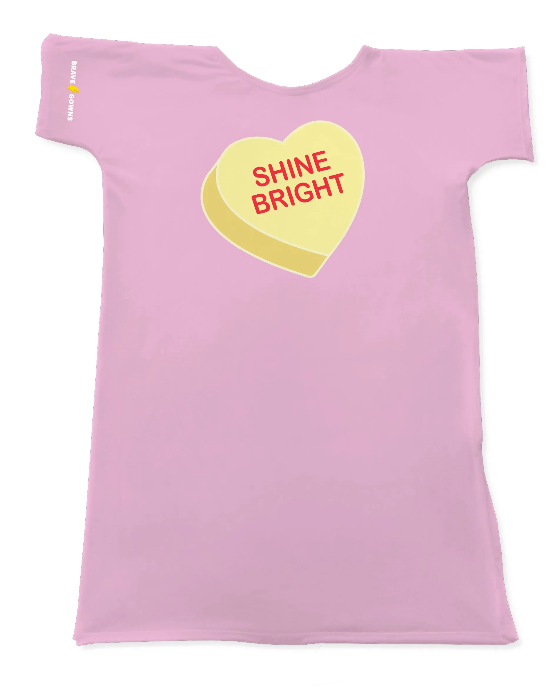 CONVERSATION HEART SHINE BRIGHT GOWN