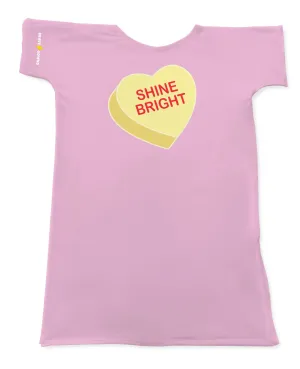 CONVERSATION HEART SHINE BRIGHT GOWN