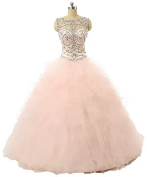 Crystal Ball Gown Quinceanera Dresses