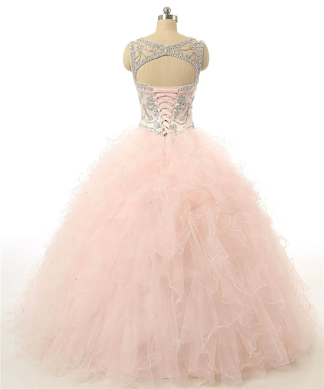 Crystal Ball Gown Quinceanera Dresses