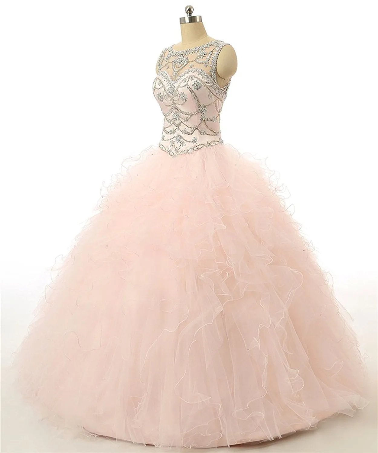 Crystal Ball Gown Quinceanera Dresses