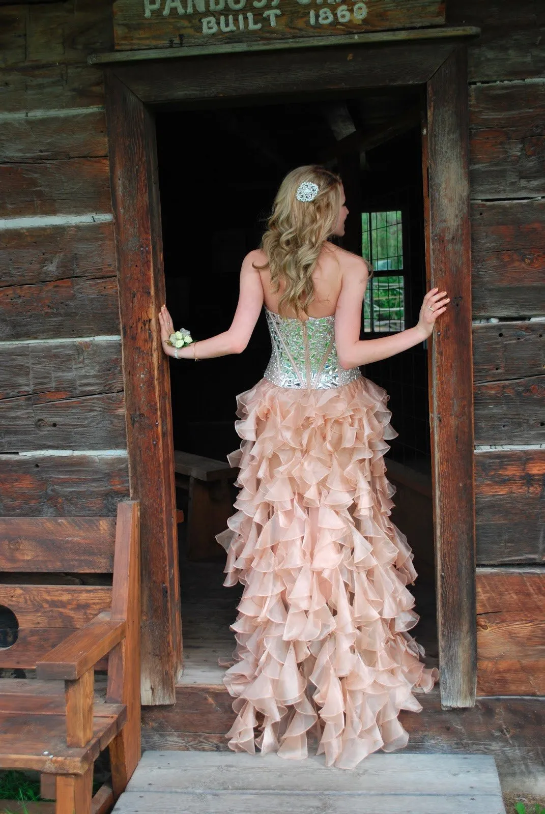 Custom Made Pink High Low Prom Dresses, Evening Dresses, Party Dresses, Formal Dresses