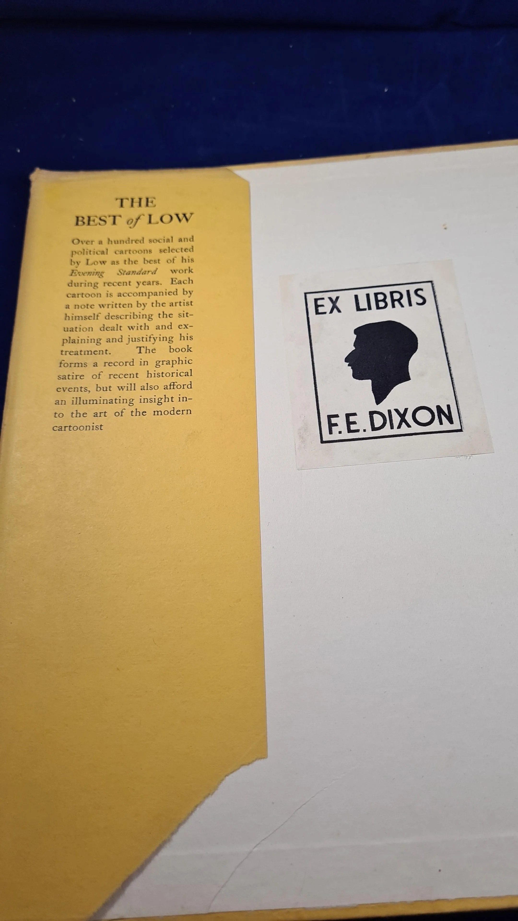 David Low The Best Of, Jonathan Cape, 1930