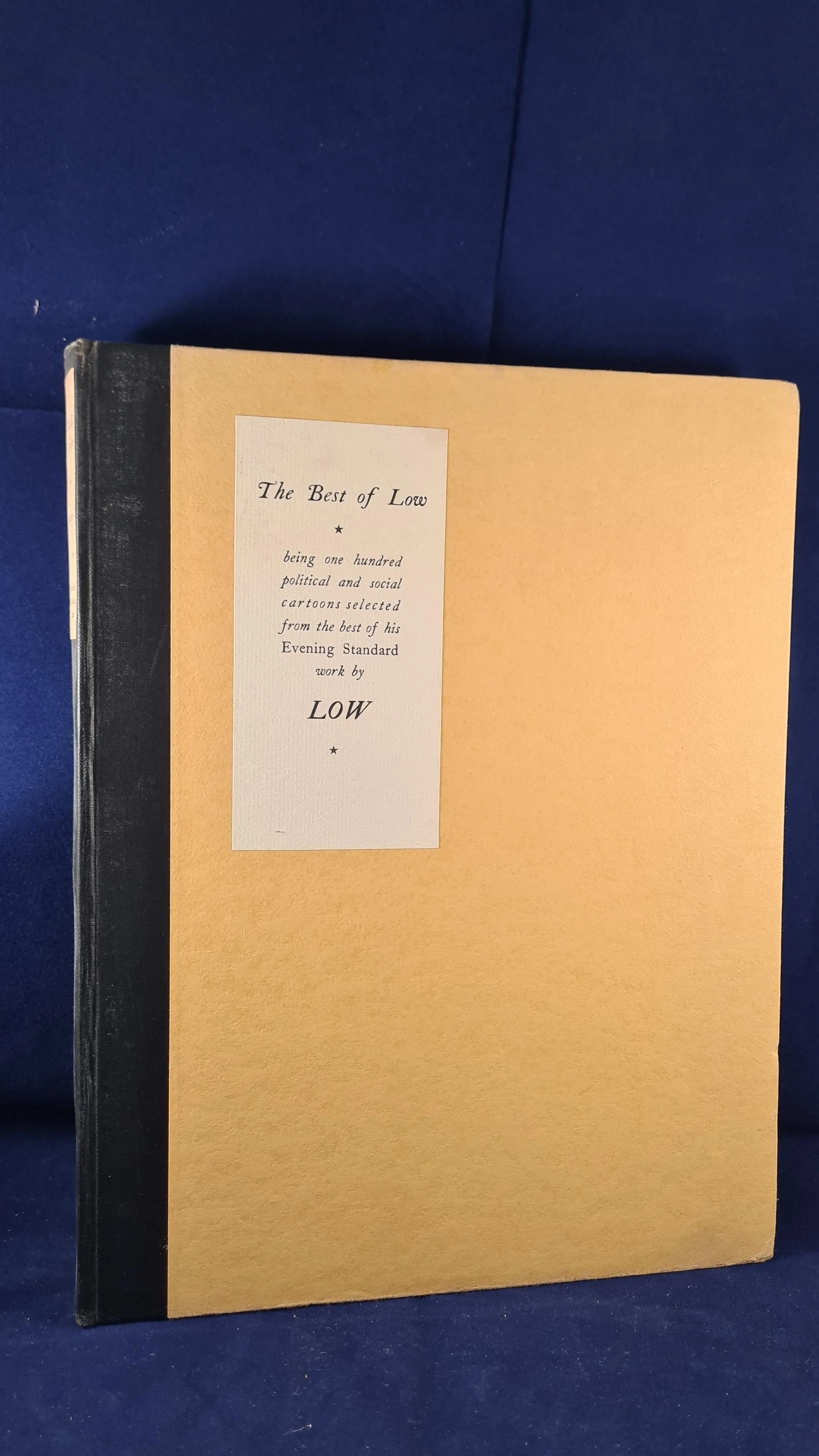 David Low The Best Of, Jonathan Cape, 1930