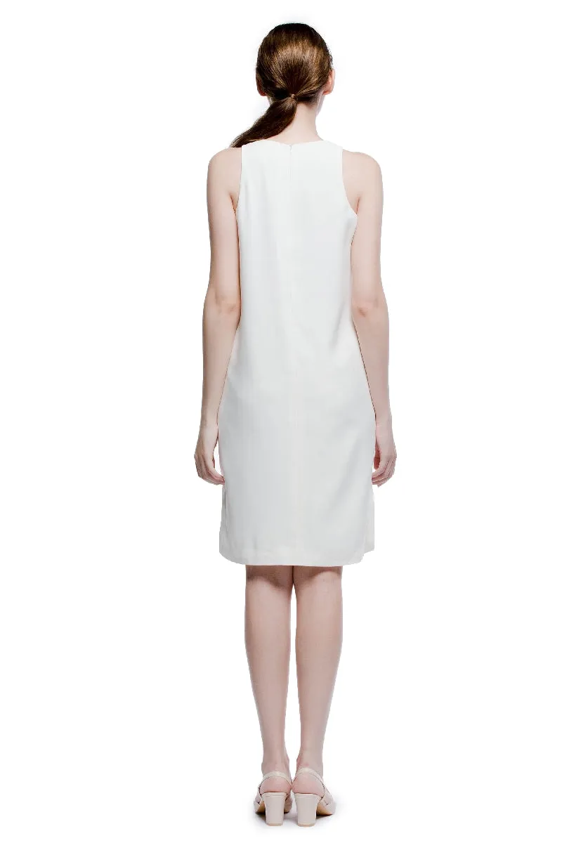 Daylight V neck Sleeveless Midi Dress