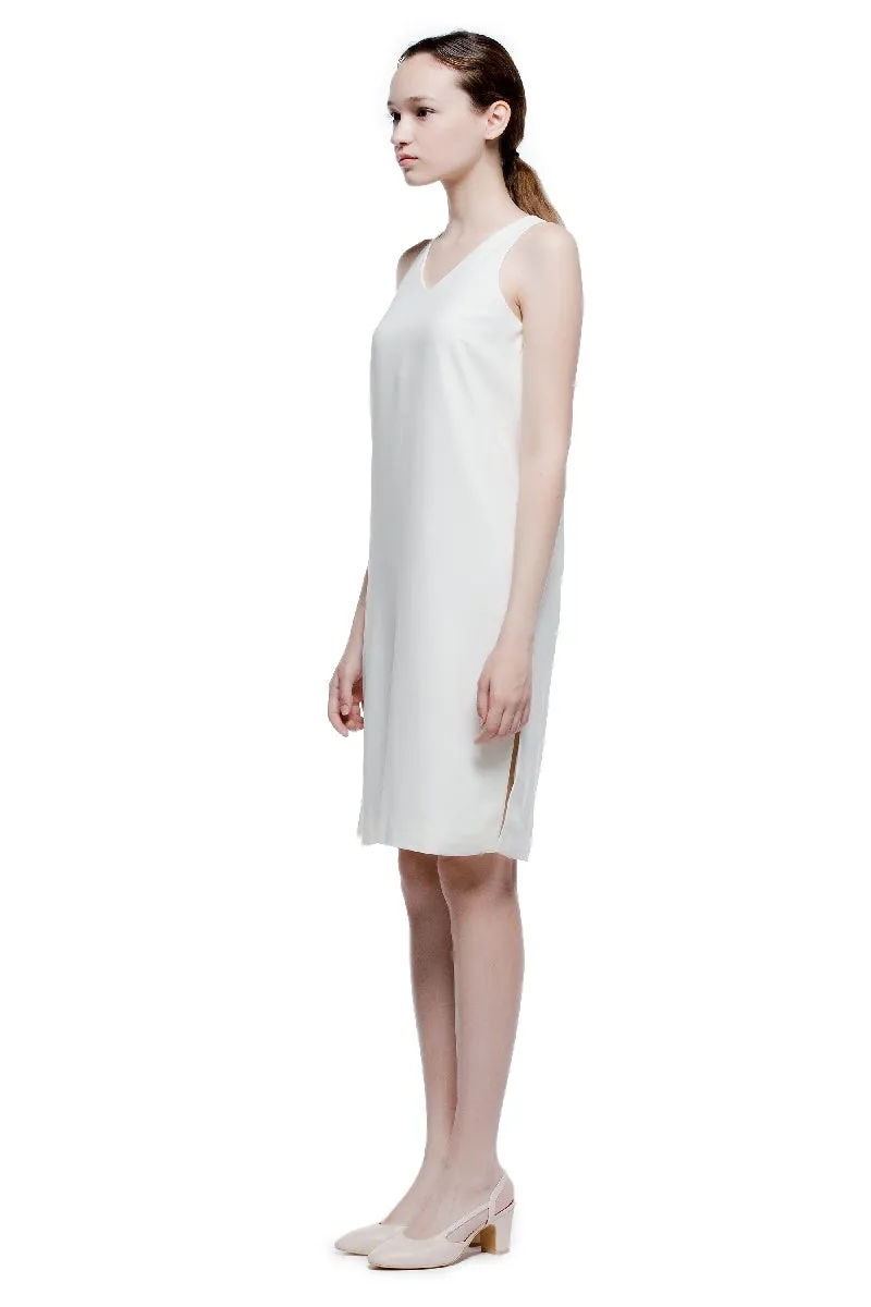 Daylight V neck Sleeveless Midi Dress