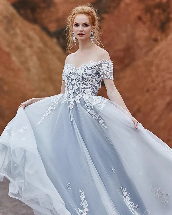 Delicate Lace Prom Dresses with Cap Sleeve Appliques Long Prom Gowns for Party