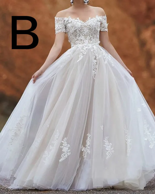 Delicate Lace Prom Dresses with Cap Sleeve Appliques Long Prom Gowns for Party