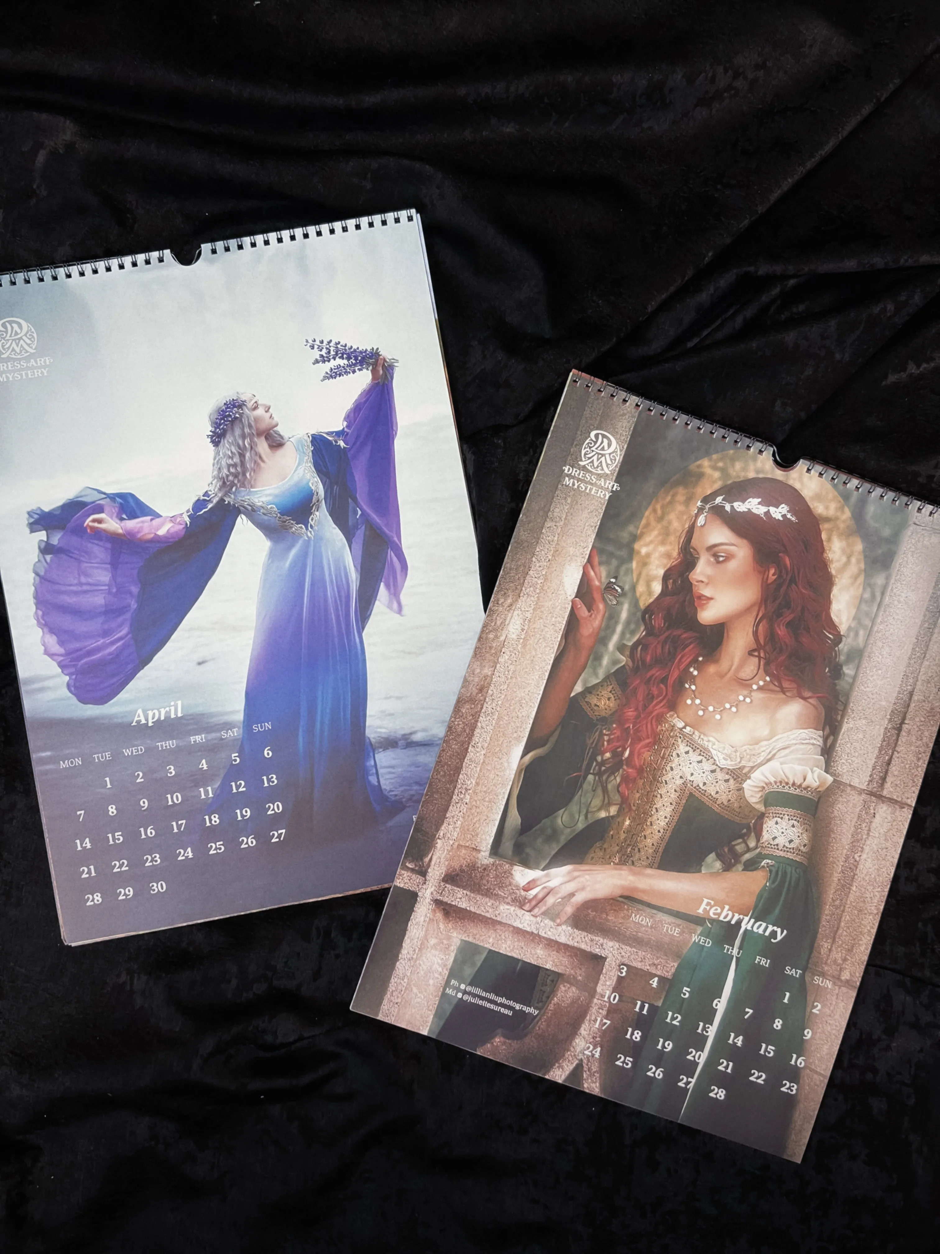 DressArtMystery calendar 2025