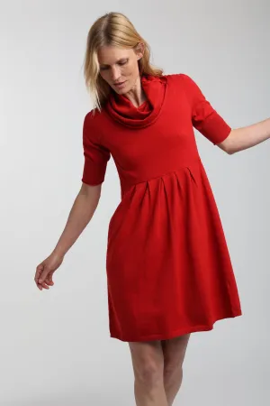 Drew Cowl Neck Mini Dress