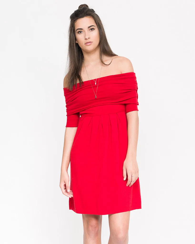 Drew Cowl Neck Mini Dress