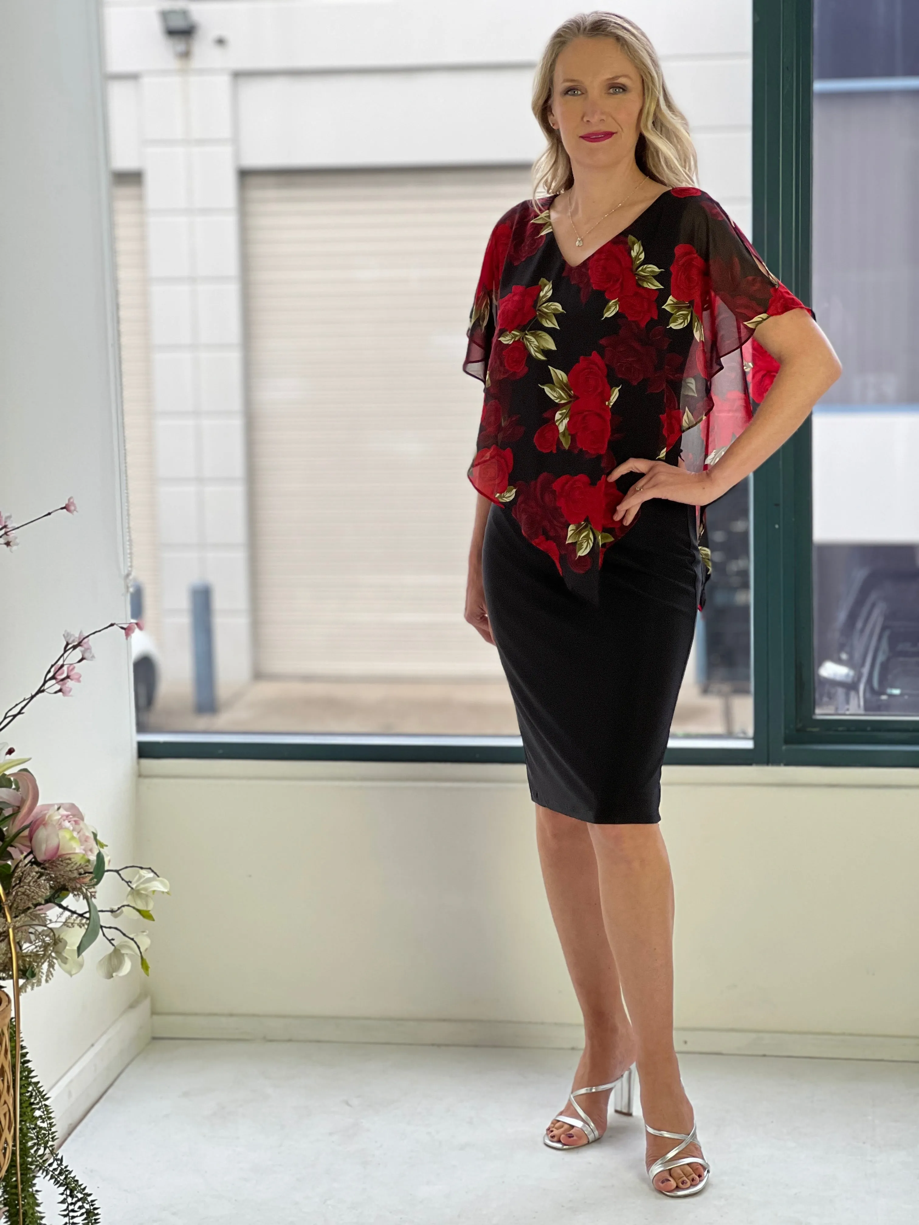 Eden Black Evening Dress