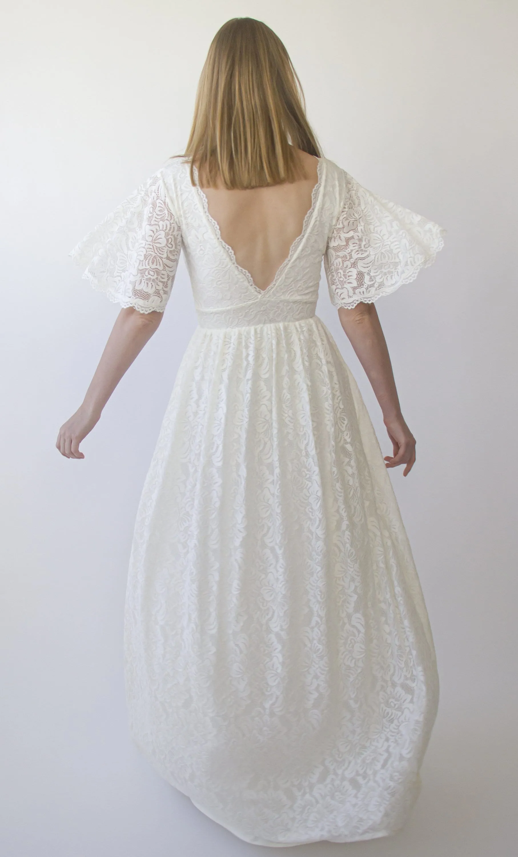 Empire Lace Dress #1383