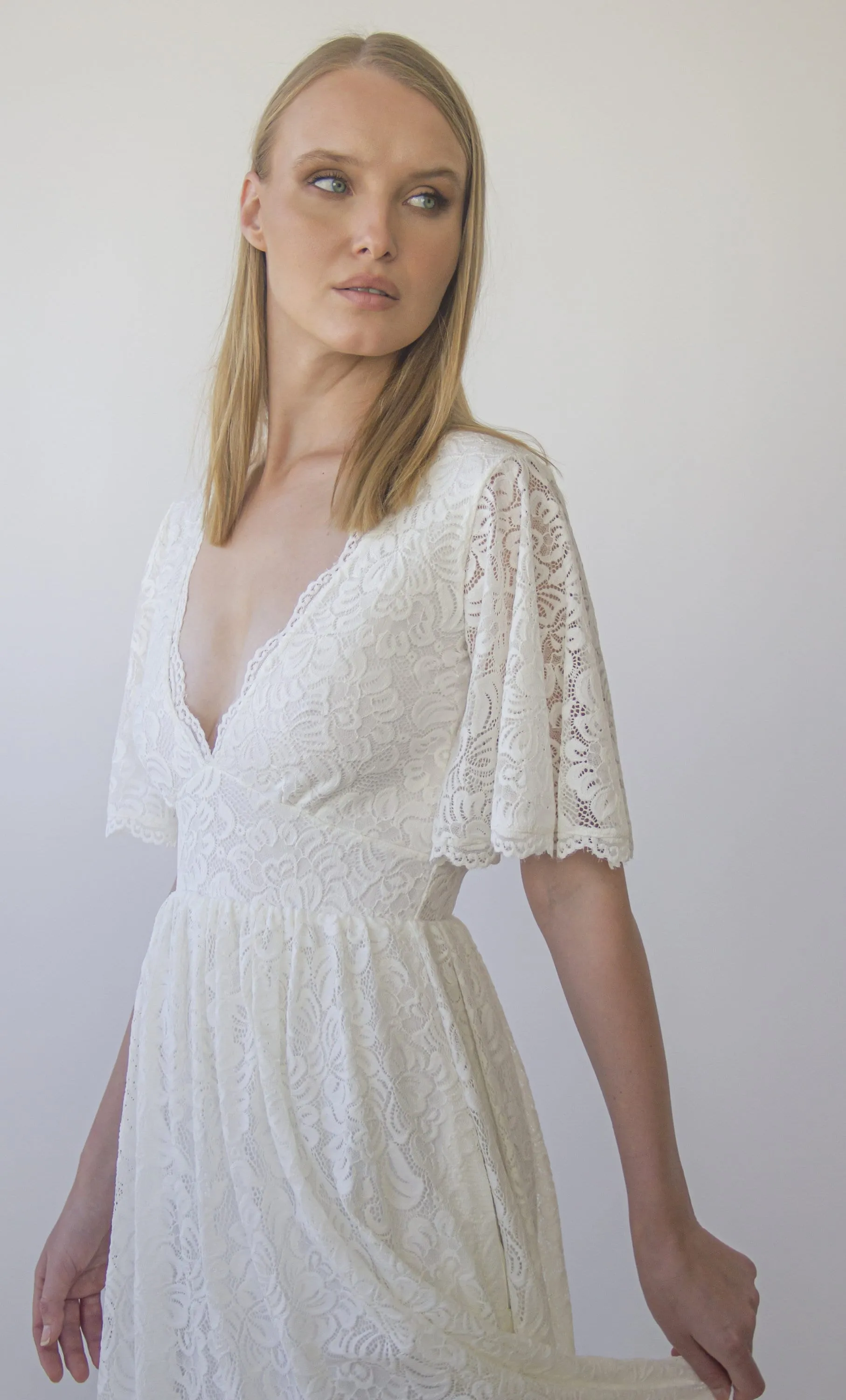 Empire Lace Dress #1383