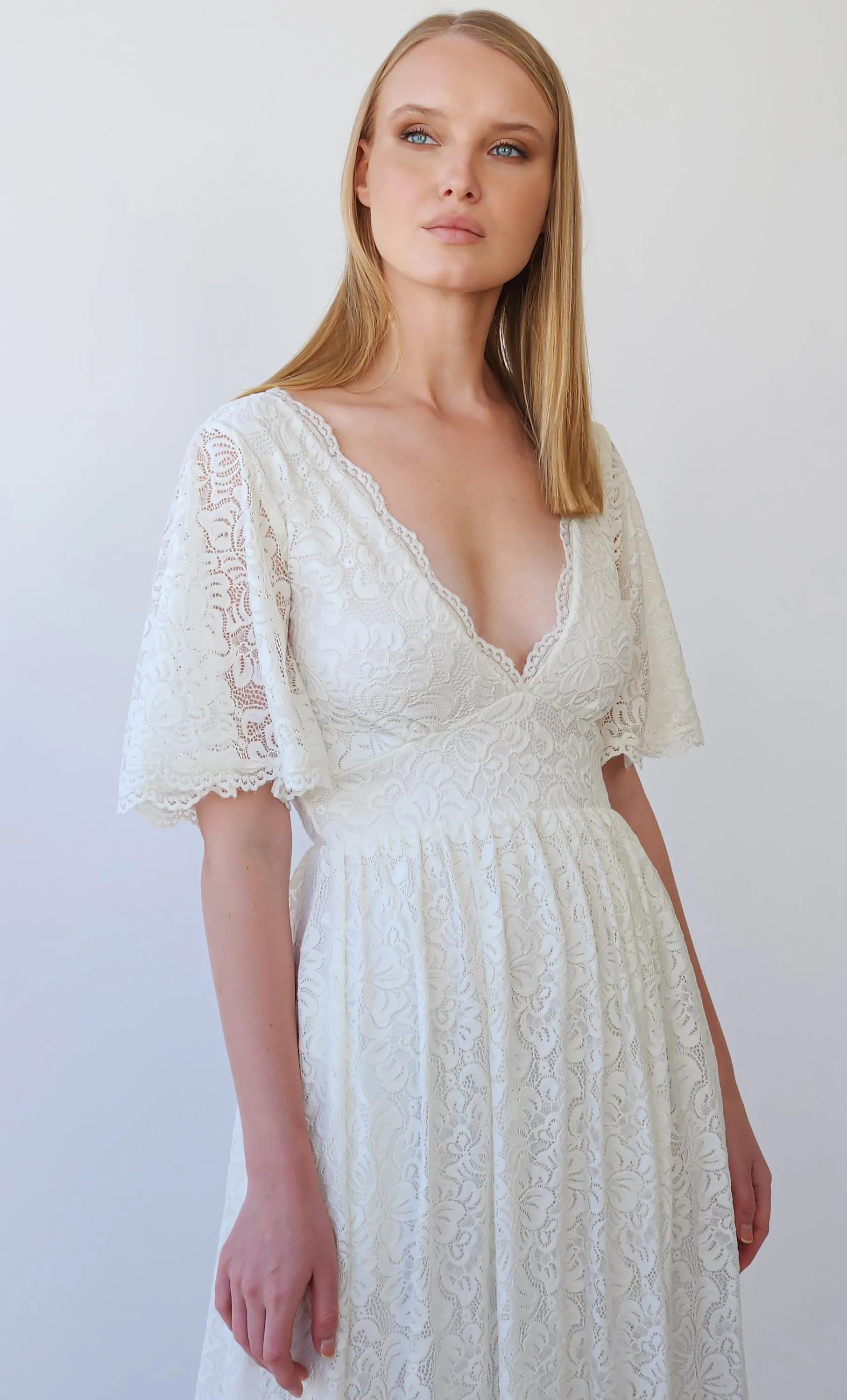 Empire Lace Dress #1383
