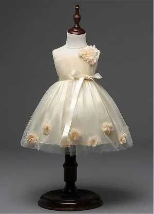 Flower Girl Dresses With Handmade Flowers