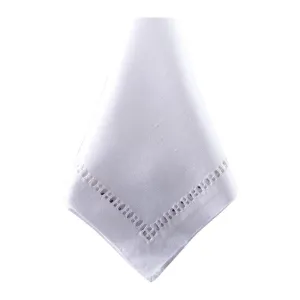 Henry Estate White Linen Napkin