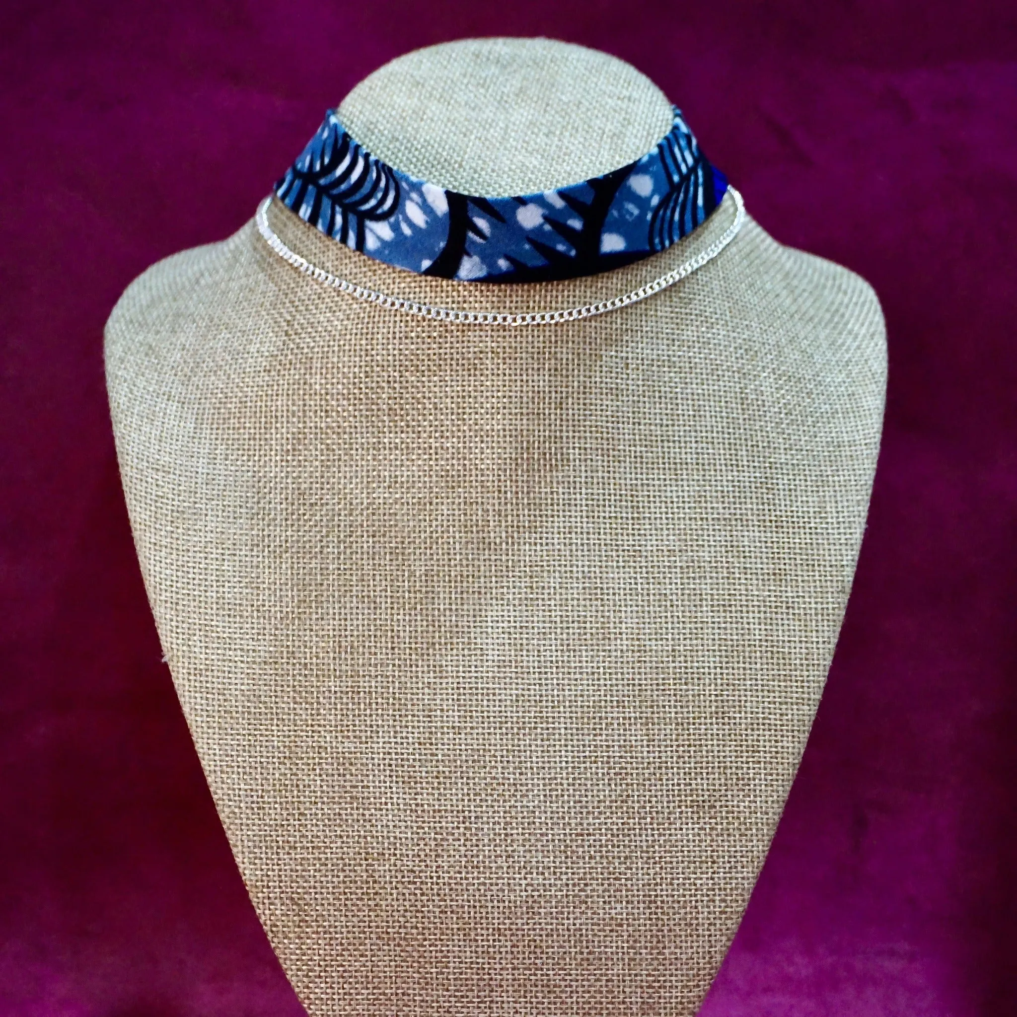 Ilargi Ankara Fabric Choker
