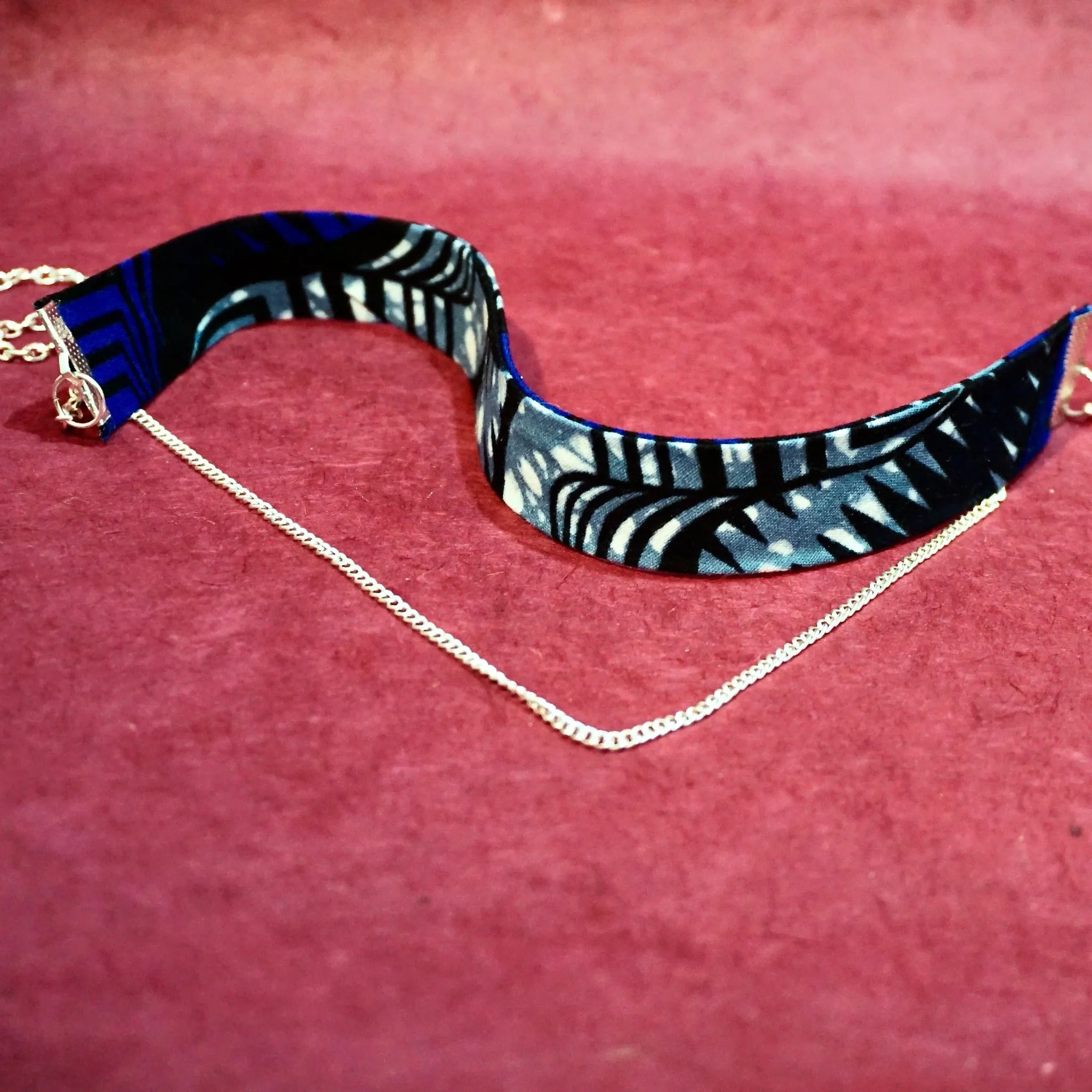 Ilargi Ankara Fabric Choker