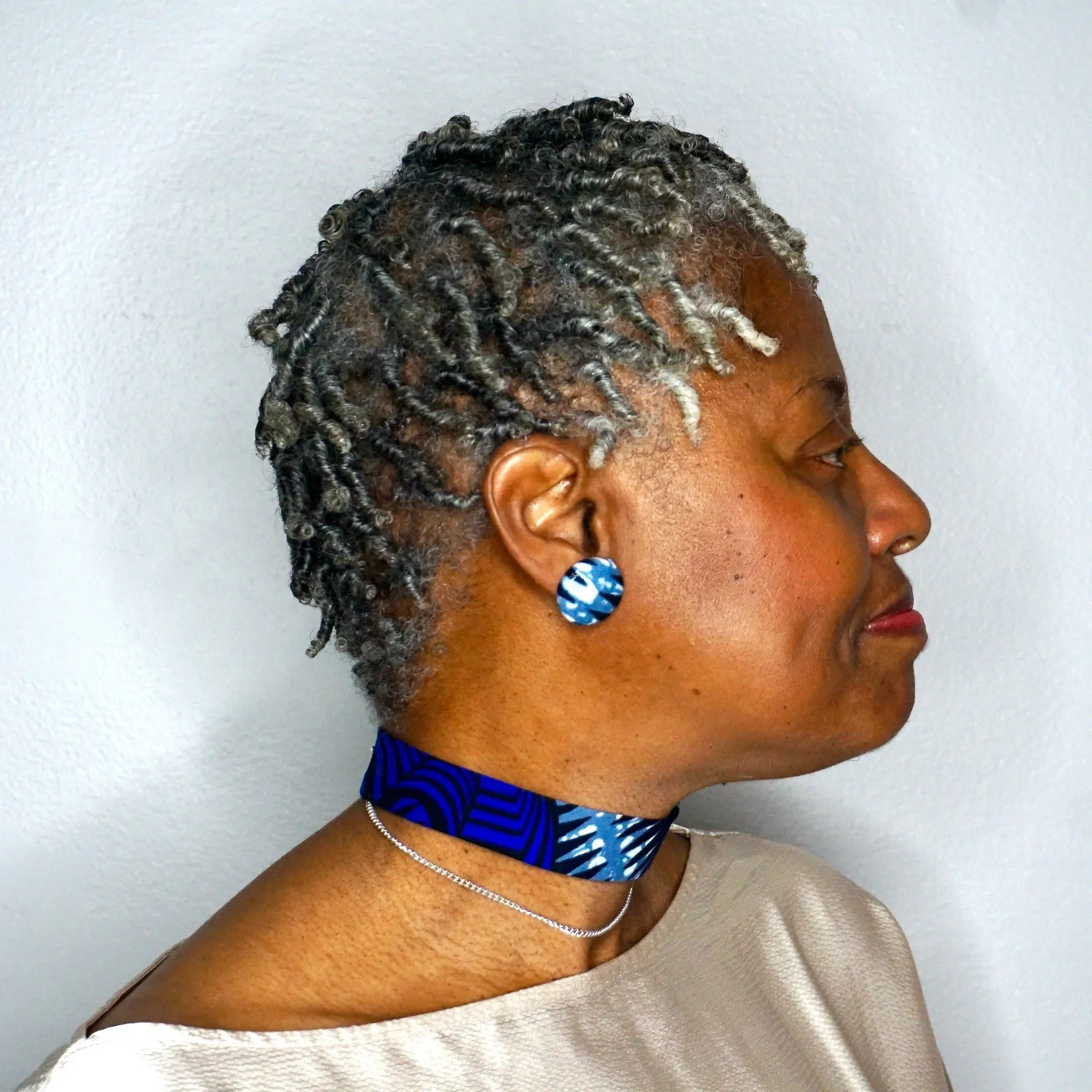 Ilargi Ankara Fabric Choker
