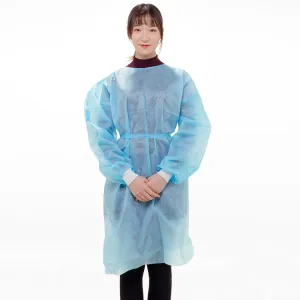 Isolation Gown, Knee-Length & Knitting Cuffs , 10 x 5 bags/case, 991539, $1.45/piece