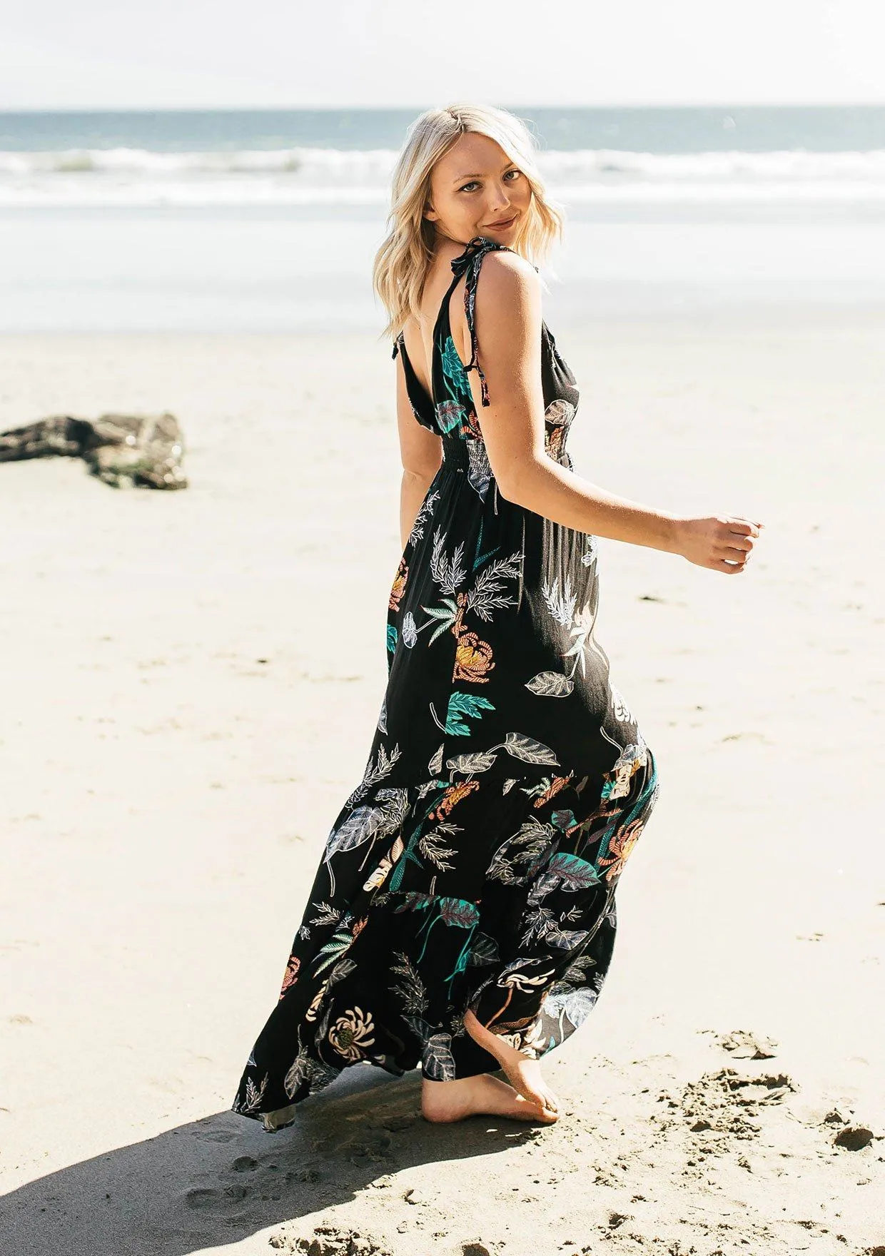 It's A Mood Floral Maxi Dress